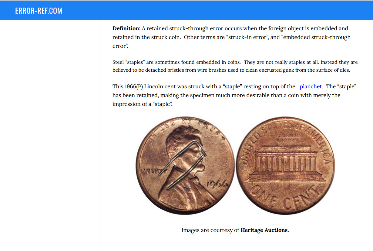 2021-D-Lincoln-Cent-With-Wire-Stuck-In-It